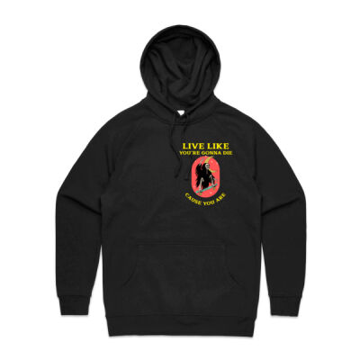 Live Like You're Gonna Die Womens Hoodie Thumbnail