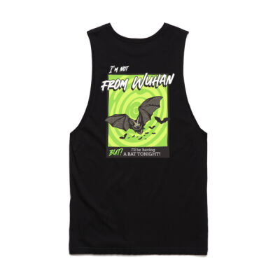 Im not from Wuhan Mens Tank Thumbnail