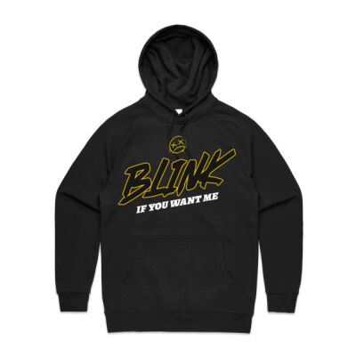 Blink if you want me Womens Hoodie Thumbnail