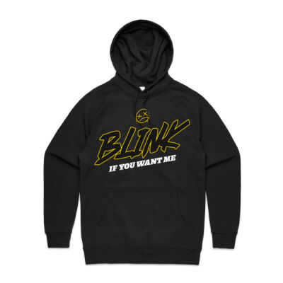 Blink if you want me Mens Hoodie Thumbnail