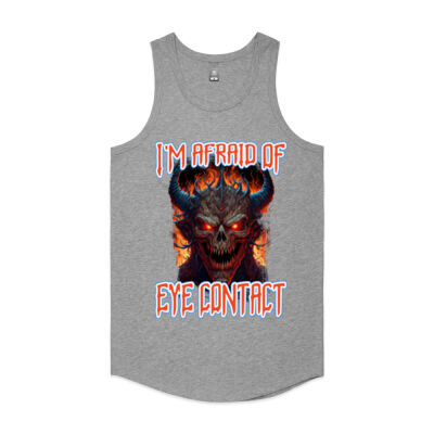 I'm Afraid of Eye Contact Mens Tank Thumbnail