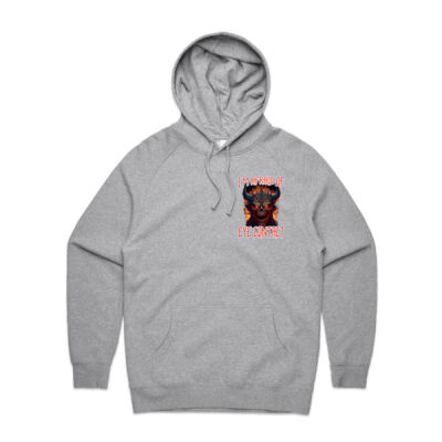 I'm Afraid of Eye Contact Mens Hoodie Thumbnail