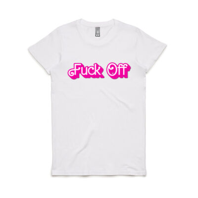Fuck Off Barbie Womens Tee Thumbnail