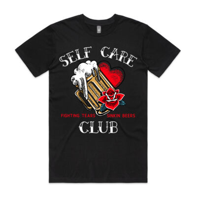 Self Care Club Beers Mens Tee Thumbnail